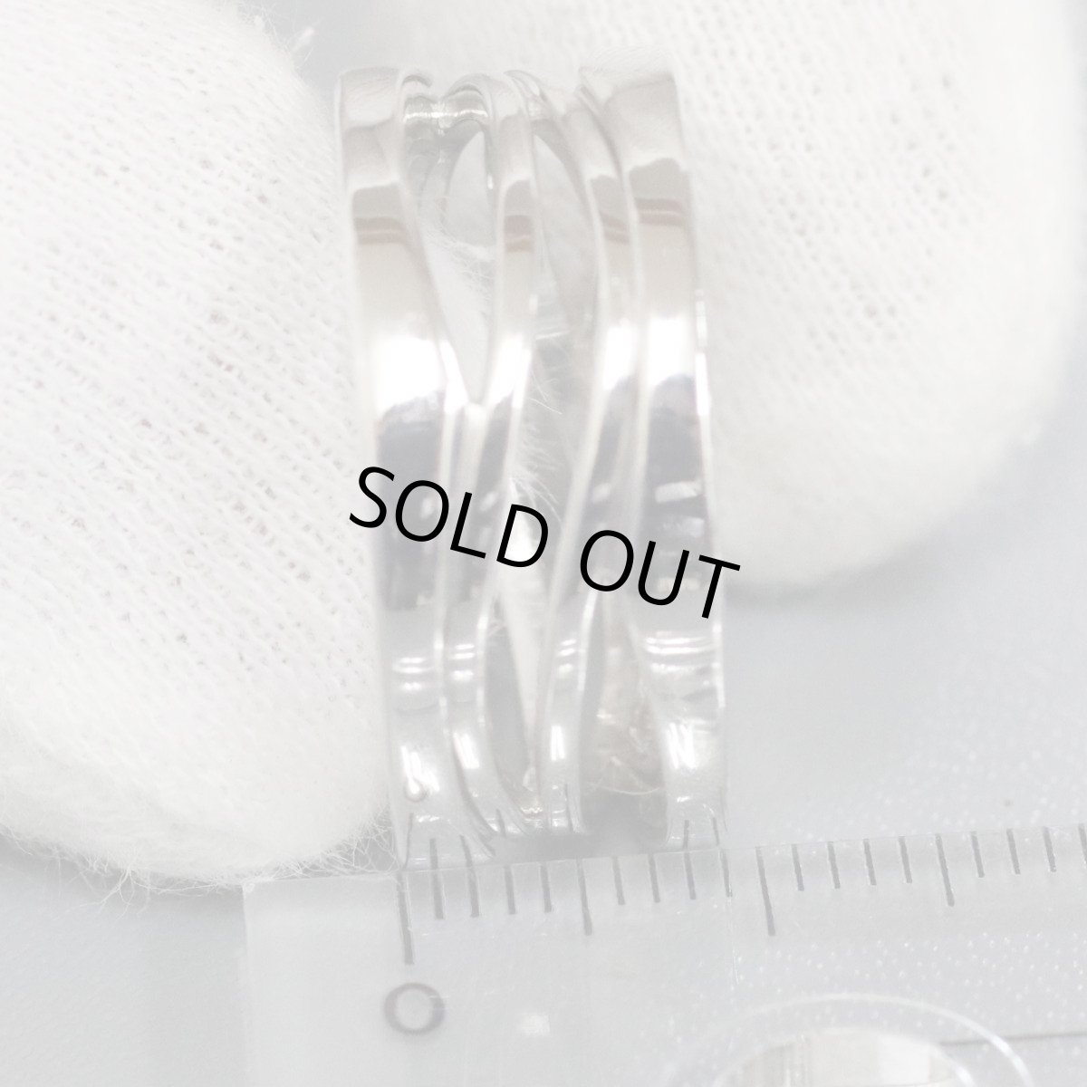 画像7: Au750ビー・ゼロワン デザインレジェンドリング(2337AL) 10.4g #53(12号) (7)