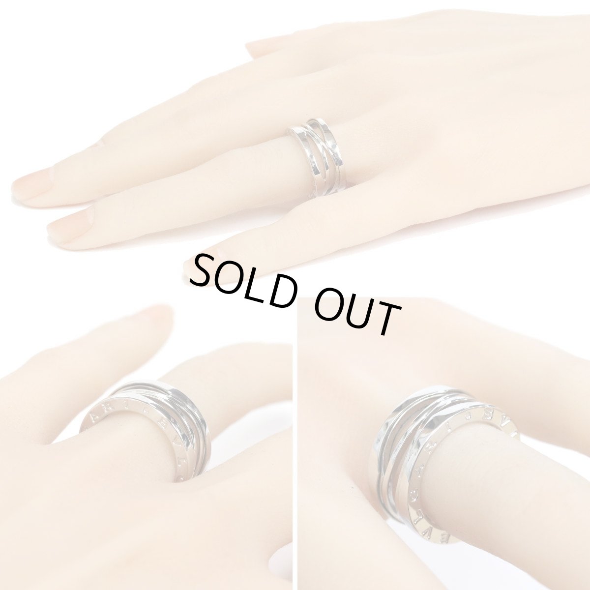 画像8: Au750ビー・ゼロワン デザインレジェンドリング(2337AL) 10.4g #53(12号) (8)