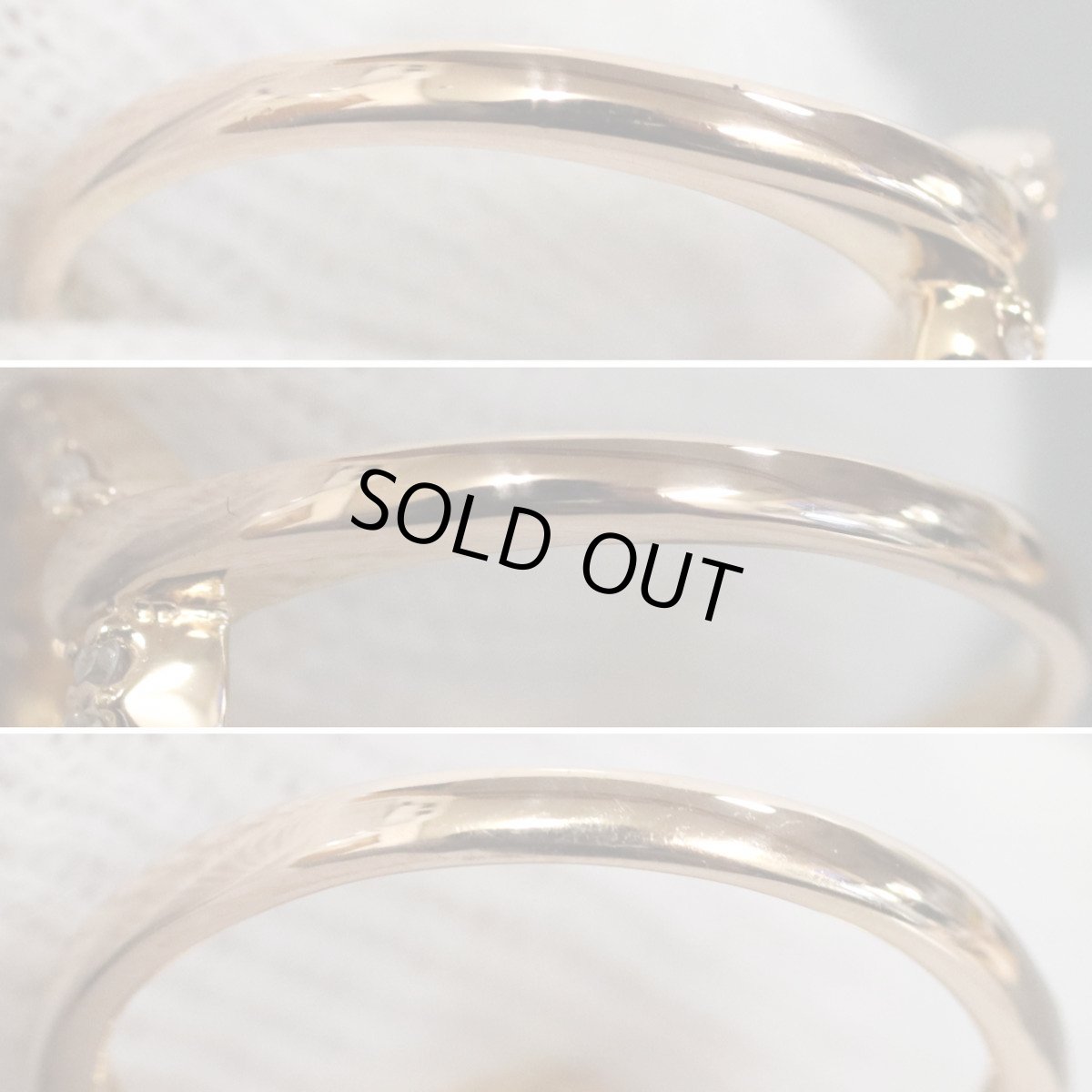 画像6: ヴァンドーム K18PGダイヤモンドリング D0.15 2.9g #11 ハートモチーフ (6)