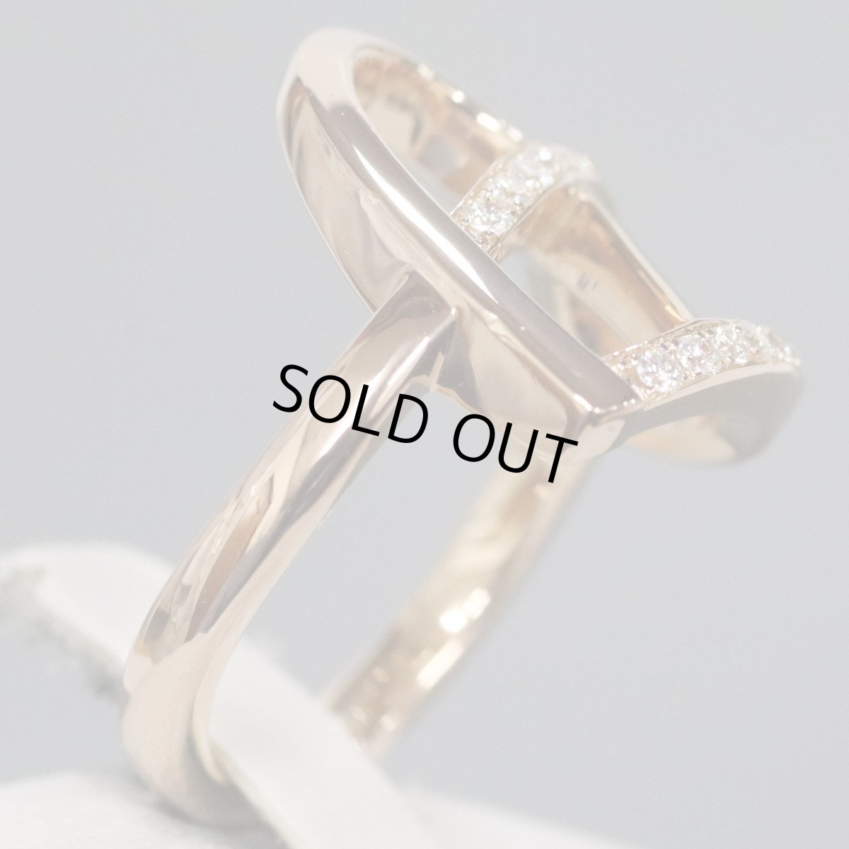 画像5: セリーヌ 750ダイヤモンドリング 6.2g #11 ハートモチーフ (5)