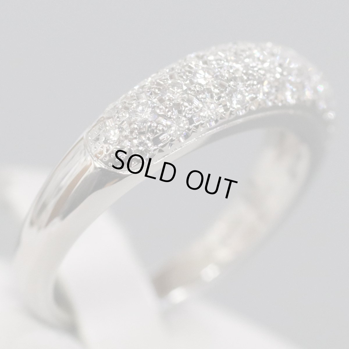 画像3: ミキモト Pt950ダイヤモンドリング D0.29 6.5g #11 (3)