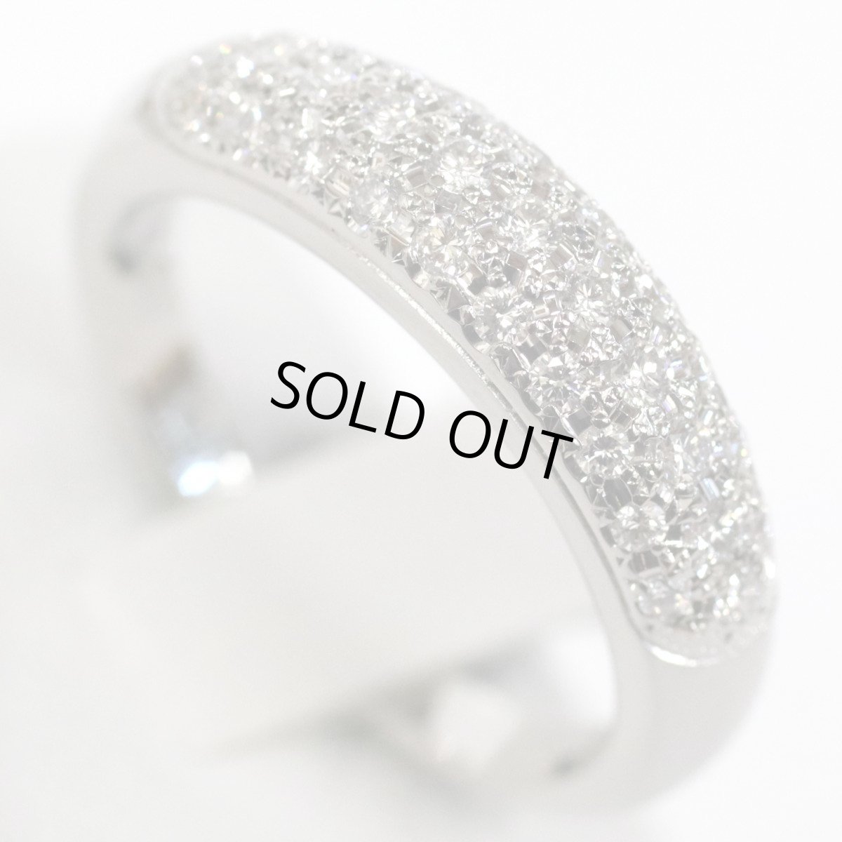 画像4: ミキモト Pt950ダイヤモンドリング D0.29 6.5g #11 (4)