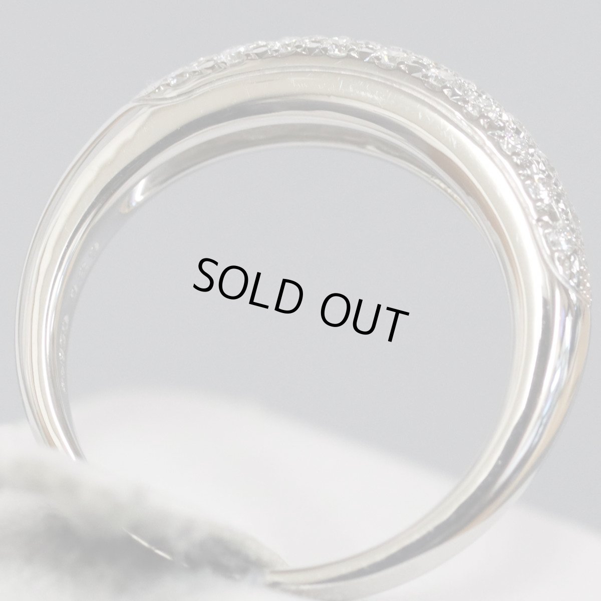 画像5: ミキモト Pt950ダイヤモンドリング D0.29 6.5g #11 (5)