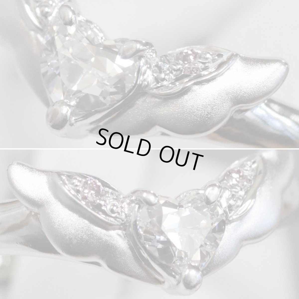 画像4: Pt900ダイヤモンドリング D0.277 D0.02 6.0g #11 (4)