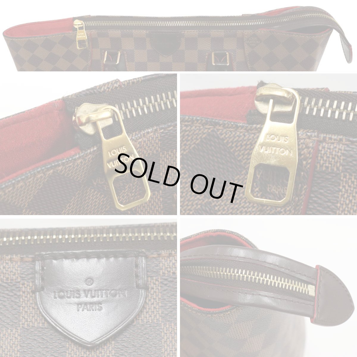 画像3: カイサ トート PM(N41551)ダミエ・エベヌ クロシェット (3)