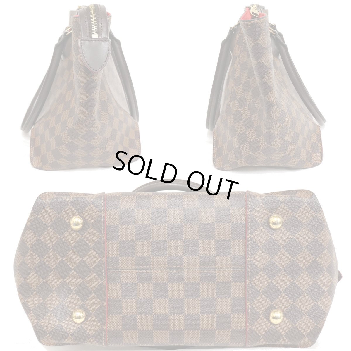 画像4: カイサ トート PM(N41551)ダミエ・エベヌ クロシェット (4)