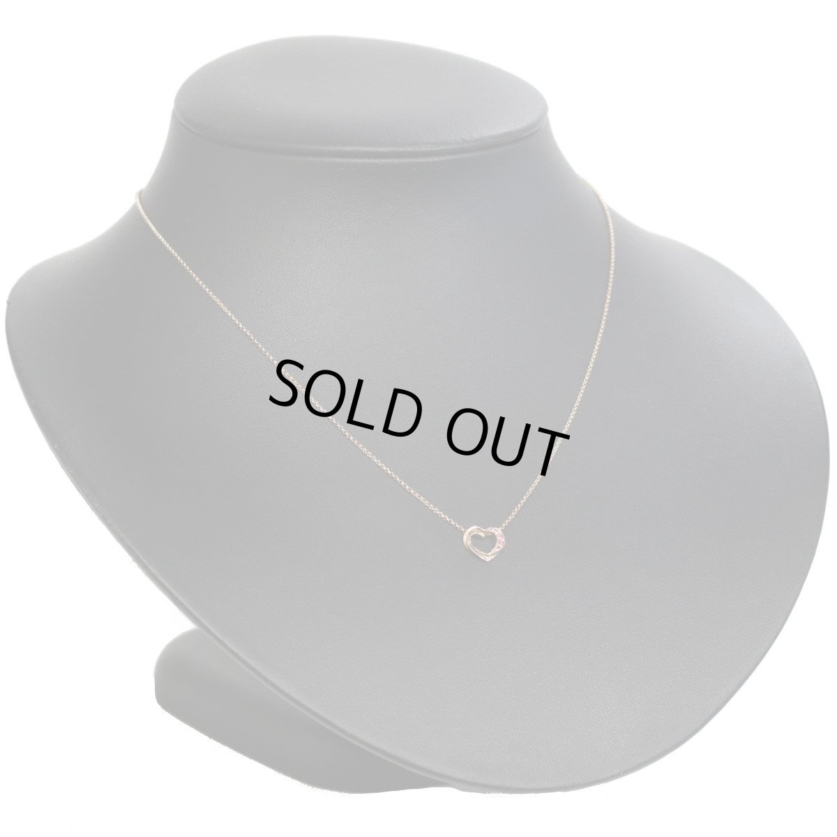 画像6: スタージュエリー K18PGネックレス 1.5g ハートモチーフ (6)