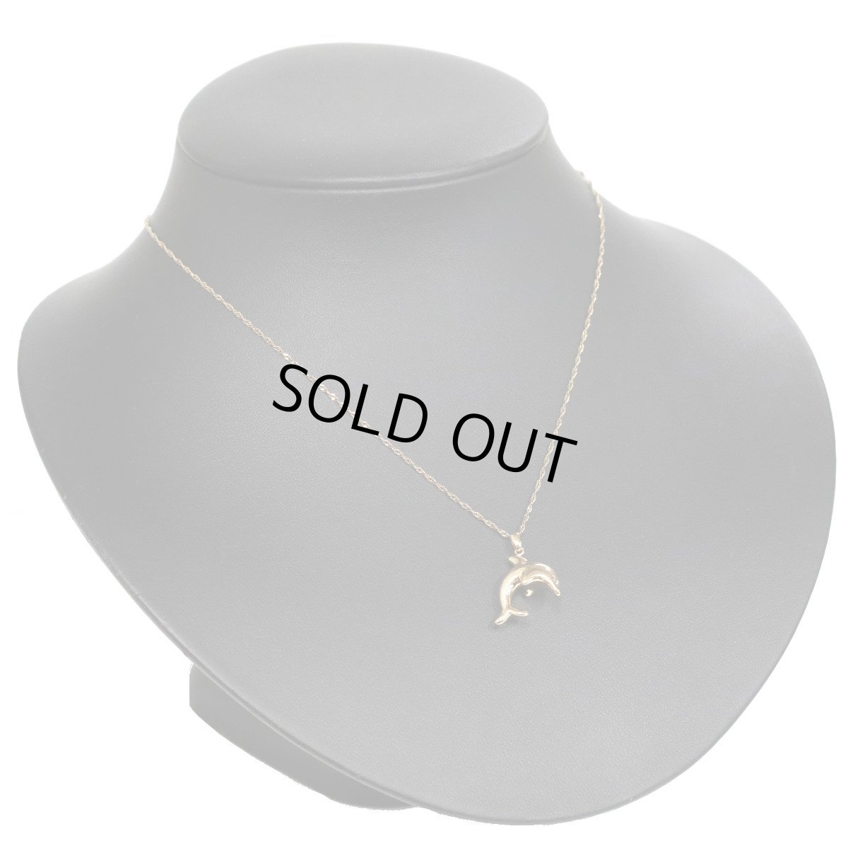 画像5: K18ペンダント 1.9g イルカモチーフ (5)