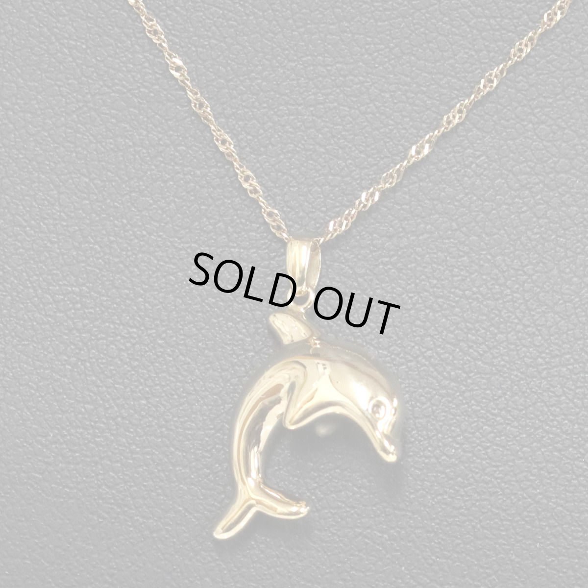 画像6: K18ペンダント 1.9g イルカモチーフ (6)