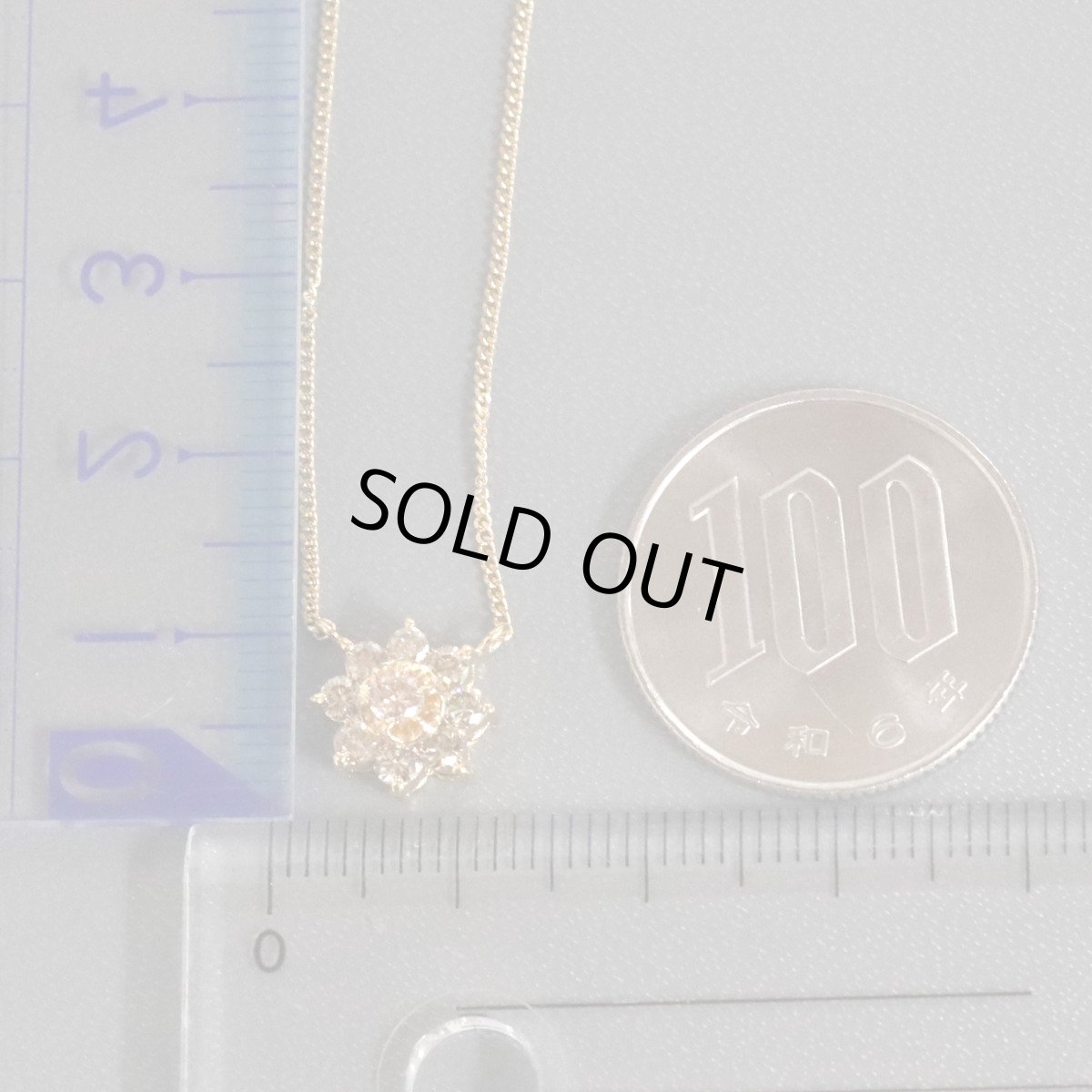 画像10: K18ダイヤモンドペンダント 2.6g (10)