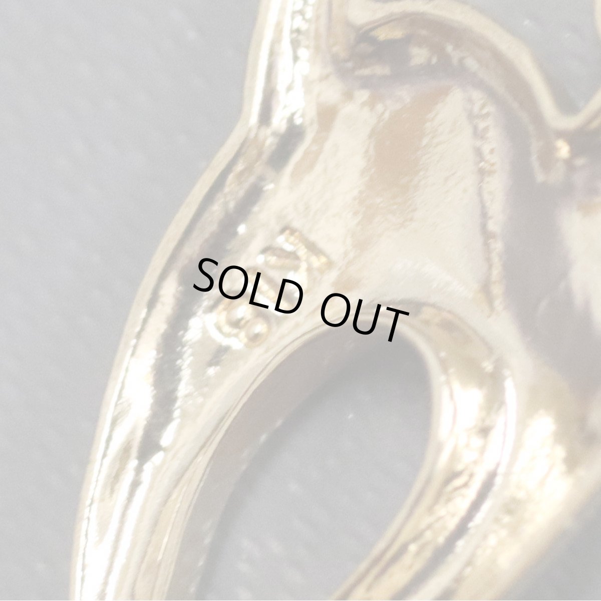 画像5: K18ペンダントトップ 1.6g ネコモチーフ (5)