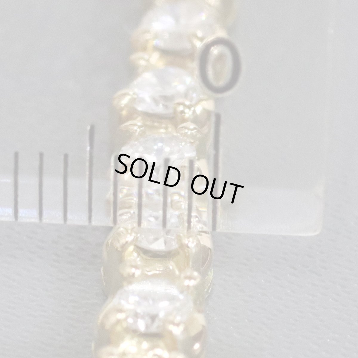 画像8: K18ダイヤモンドテニスネックレス D11.5 43.1g (8)