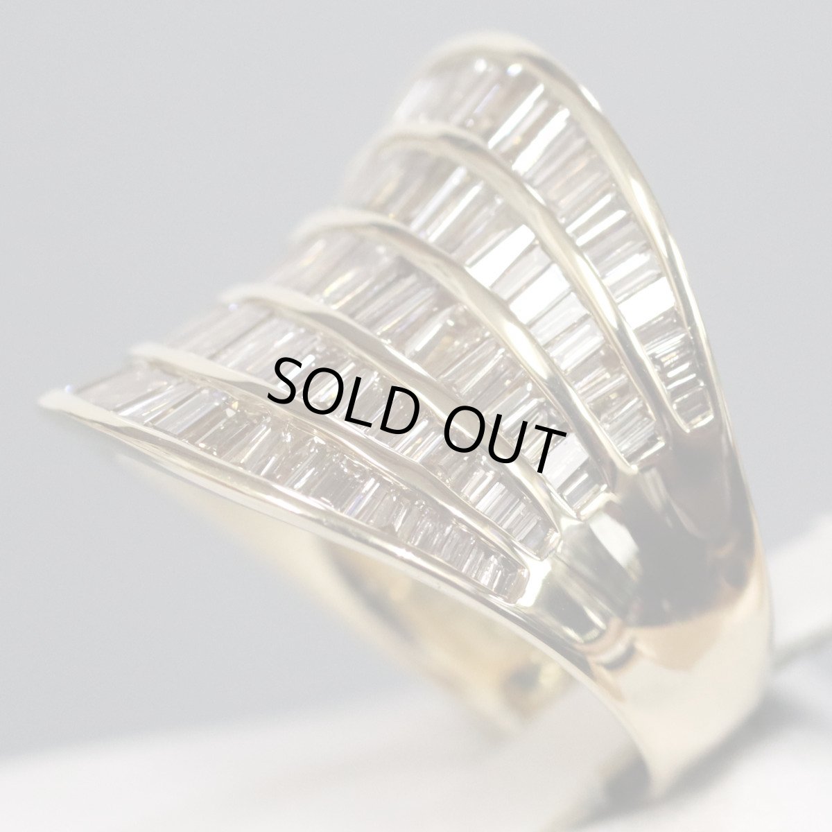 画像3: K18ダイヤモンドリング D2.04 9.4g #12.5 (3)