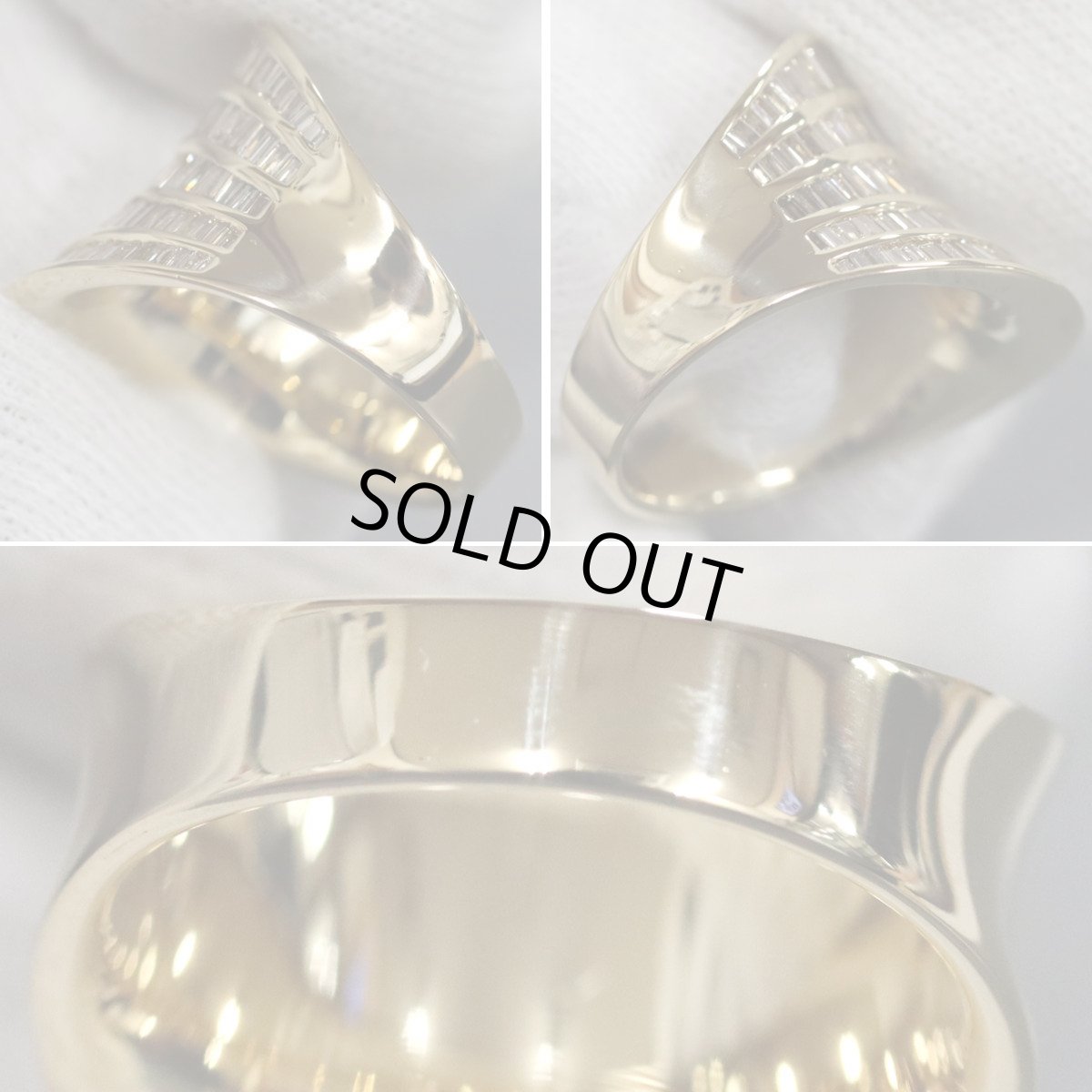 画像6: K18ダイヤモンドリング D2.04 9.4g #12.5 (6)