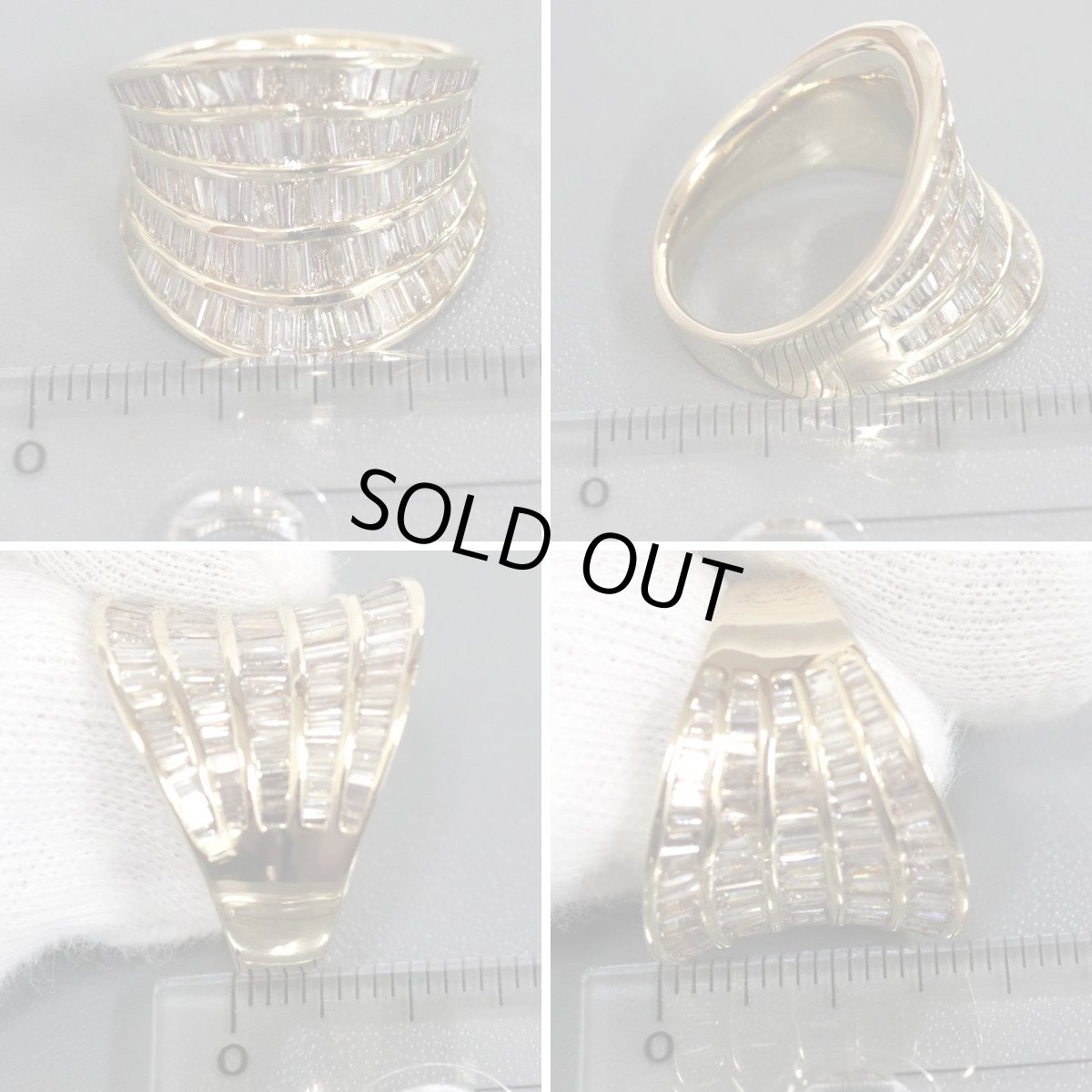 画像9: K18ダイヤモンドリング D2.04 9.4g #12.5 (9)