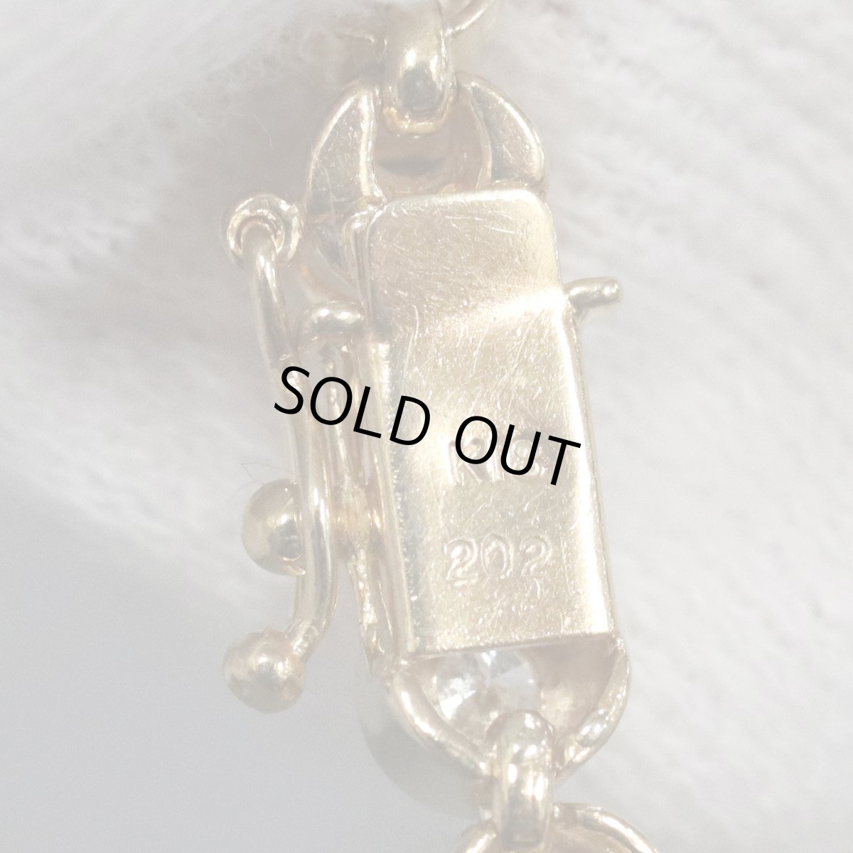 画像5: K18ダイヤモンドテニスブレスレット D2.02 10.6g (5)