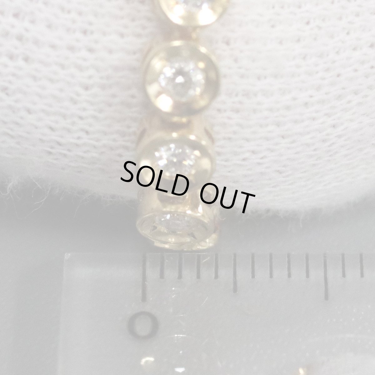 画像6: K18ダイヤモンドテニスブレスレット D2.02 10.6g (6)