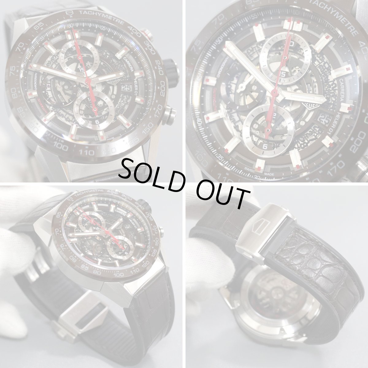 画像2: カレラ キャリバーホイヤー01 クロノグラフ(CAR201U-O.FC6405) (2)