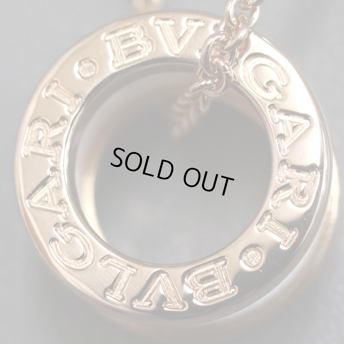 画像2: 750ビー・ゼロワンペンダント(c241100043898)12.8g 保証書 ピンクゴールド (2)