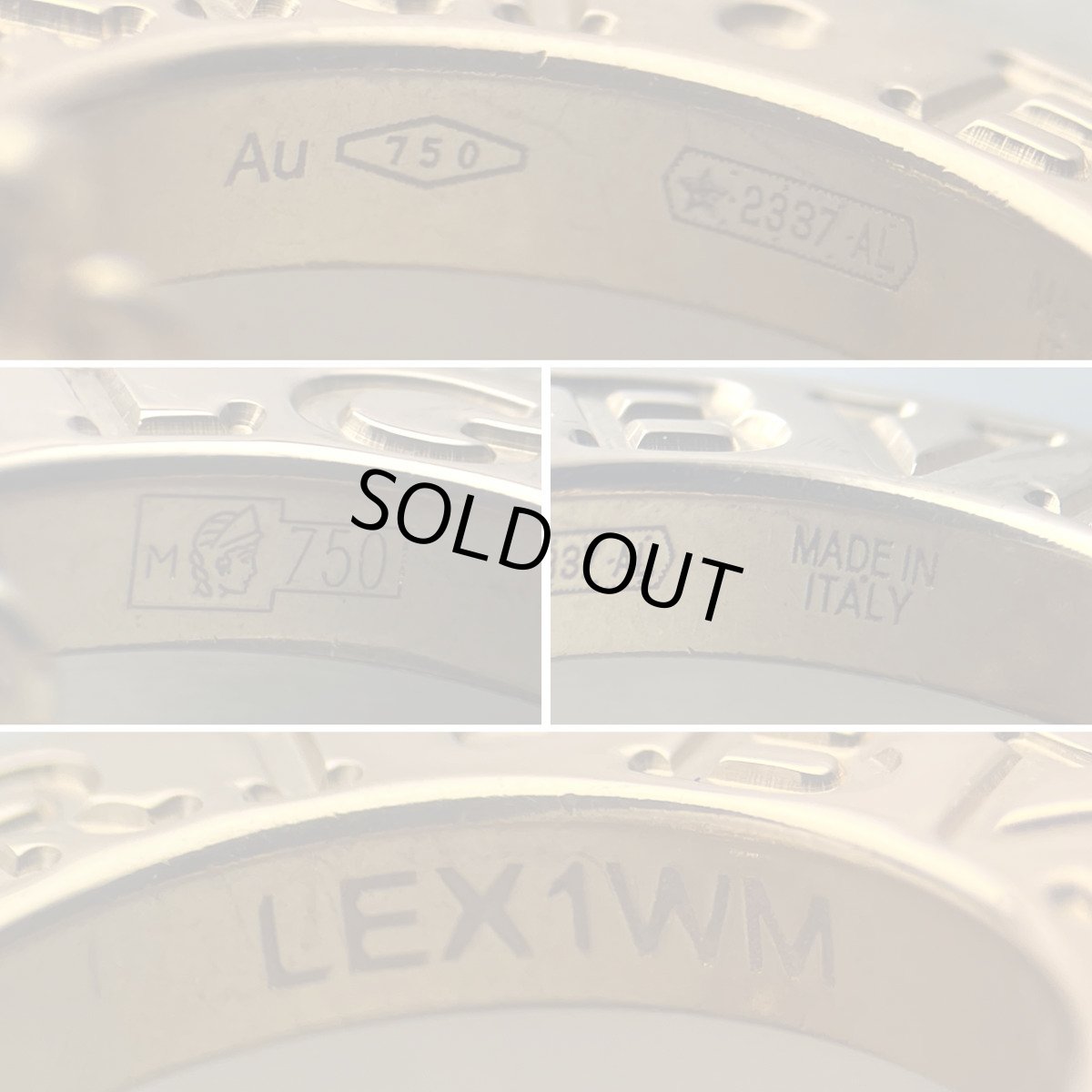 画像8: 750ビー・ゼロワンペンダント(c241100043898)12.8g 保証書 ピンクゴールド (8)