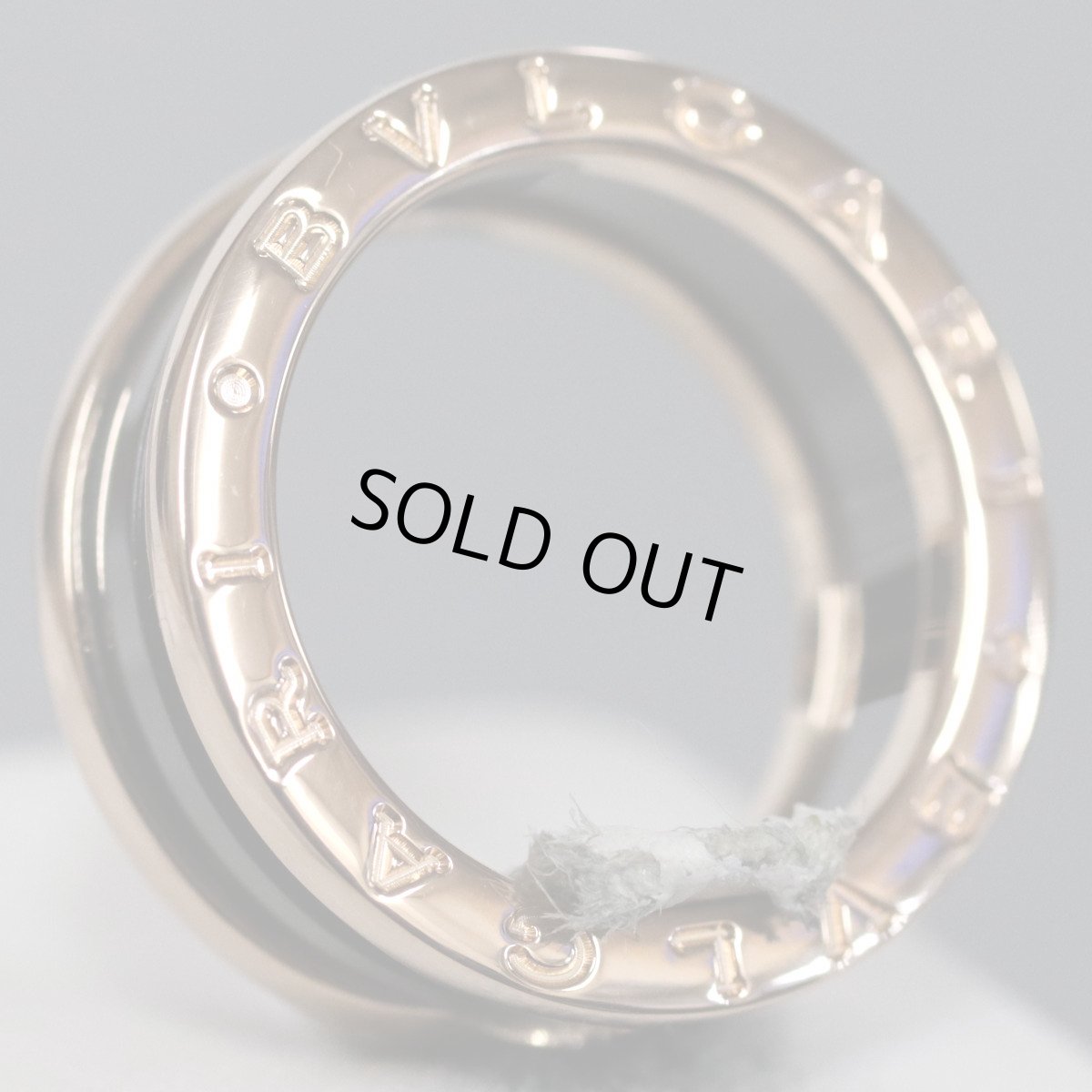 画像1: 750ビー・ゼロワンリング(2337AL)7.5g ピンクゴールド (1)