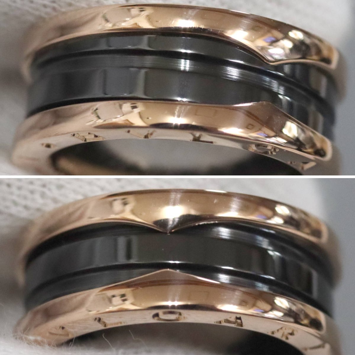 画像4: 750ビー・ゼロワンリング(2337AL)7.5g ピンクゴールド (4)