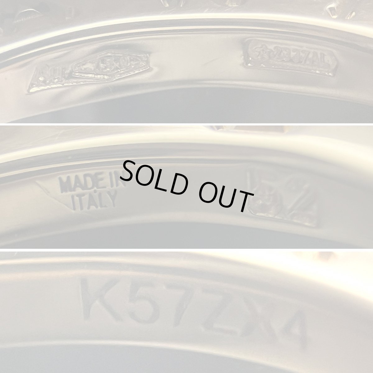 画像5: 750ビー・ゼロワンリング(2337AL)7.5g ピンクゴールド (5)