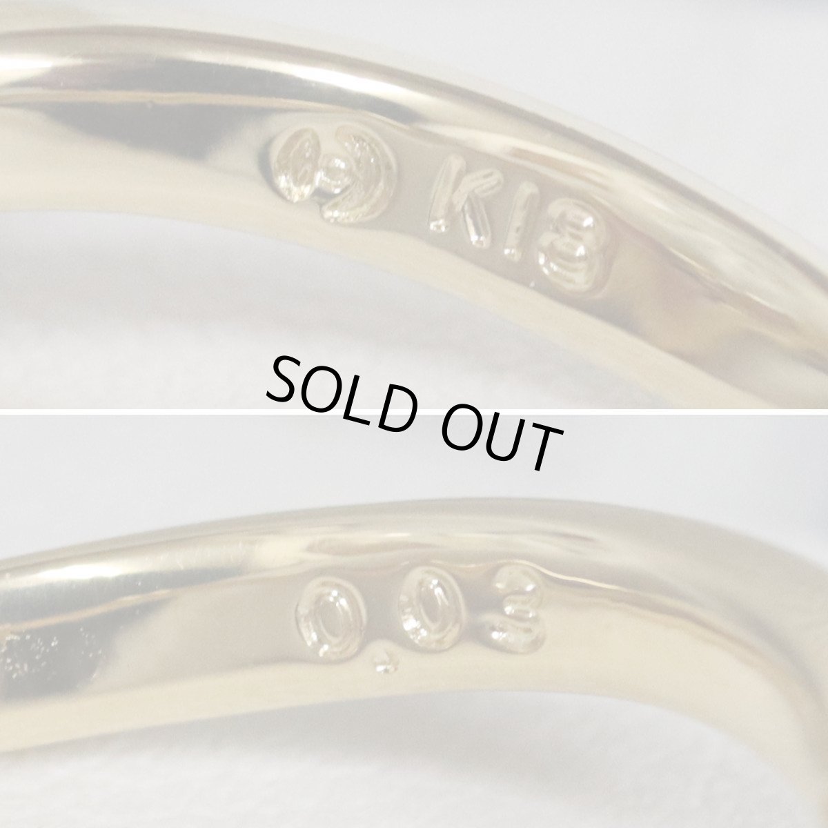 画像7: タサキ K18ピンクトルマリンダイヤモンドリング D0.03 3.4g #11 (7)