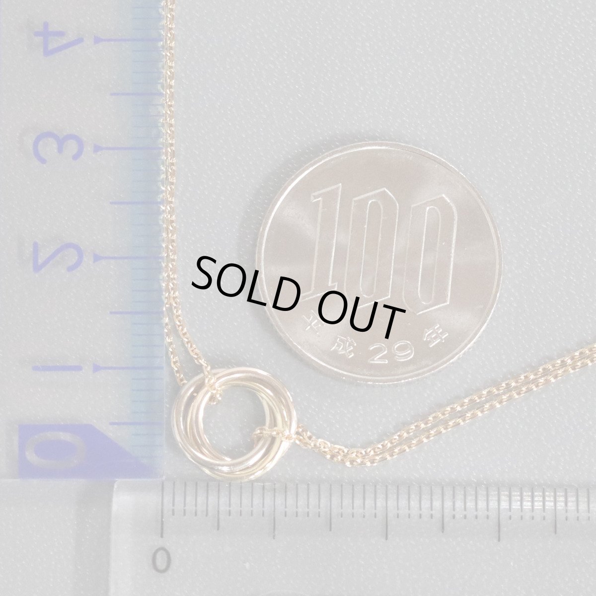 画像9: 750(K18YG/PG/WG)スウィートトリニティネックレス(B7218200)保証書 (9)