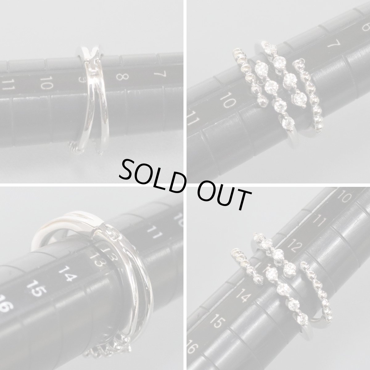 画像8: K18WGダイヤモンドリング D0.30 5.3g 可変式 (8)