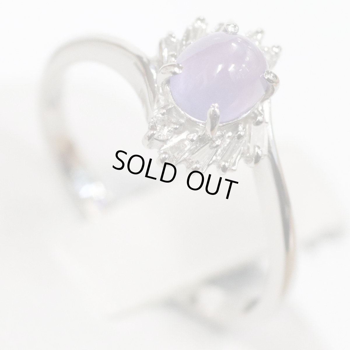 画像3: Pt900スターサファイアダイヤモンドリング S0.91 D0.13 2.8g #10 (3)