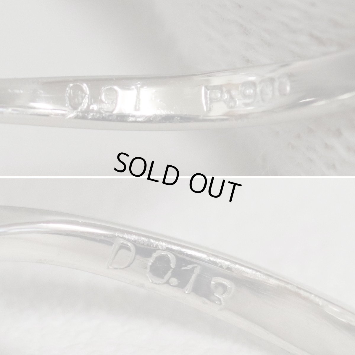 画像7: Pt900スターサファイアダイヤモンドリング S0.91 D0.13 2.8g #10 (7)