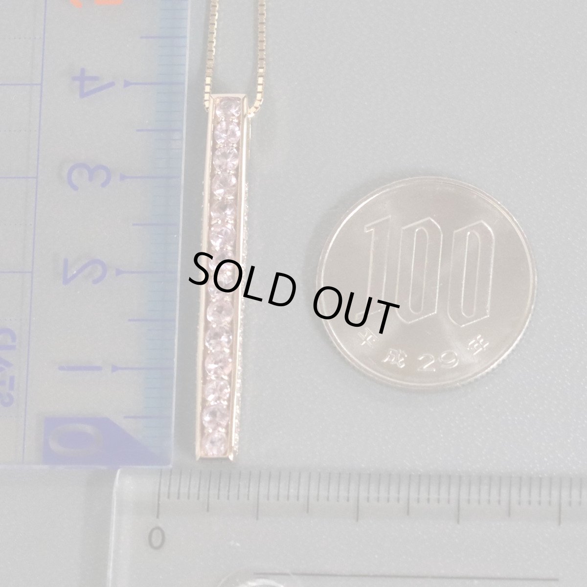 画像10: K18PGピンクサファイアダイヤモンドペンダント SP1.10 D0.38 7.5g (10)