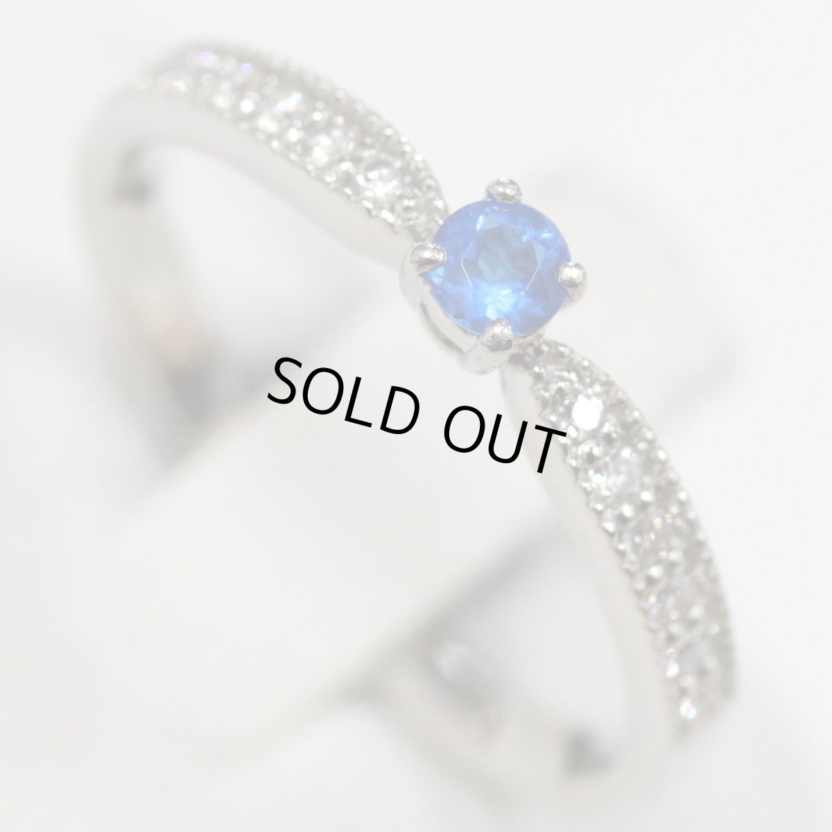 画像3: Pt900アウイナイトダイヤモンドリング 0.09 D0.11 3.4g #11 ソーティング プラチナ (3)