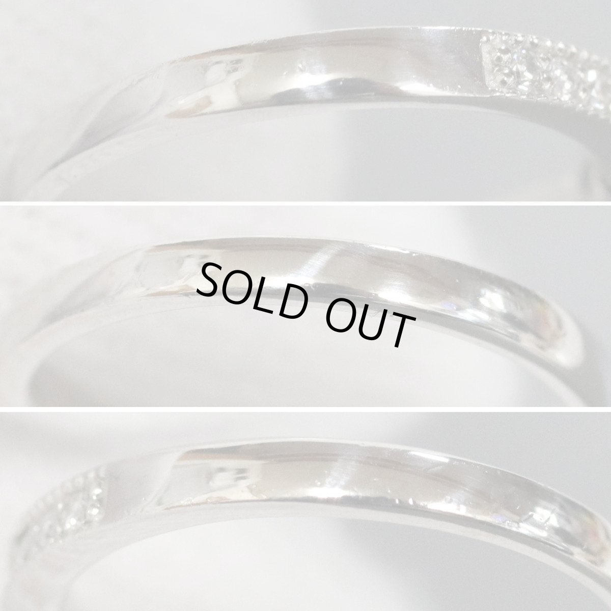 画像6: Pt900アウイナイトダイヤモンドリング 0.09 D0.11 3.4g #11 ソーティング プラチナ (6)