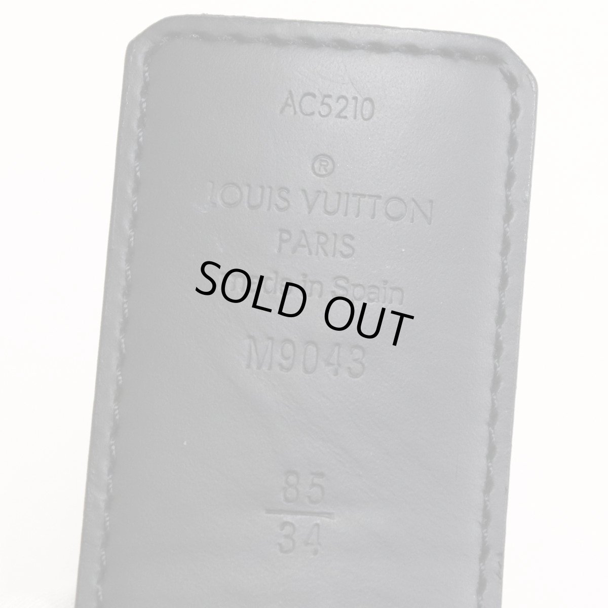 画像8: ルイヴィトン ベルト サンチュール LVイニシャル 40MM リバーシブル(M9043)モノグラム・エクリプス (8)