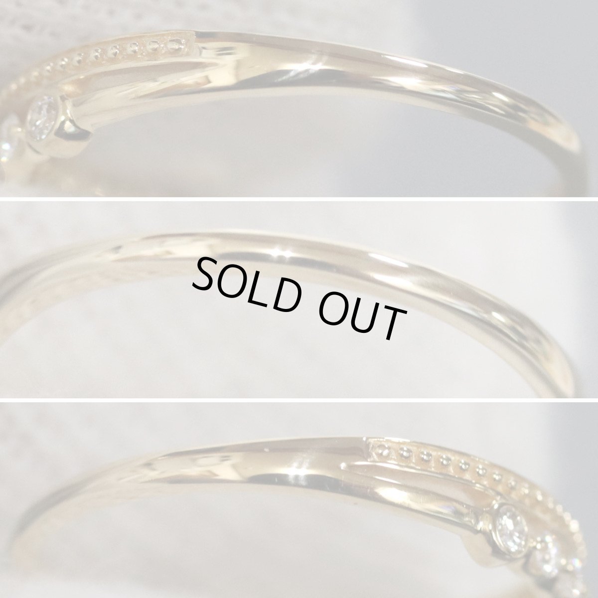 画像5: 田中貴金属 K18ダイヤモンドリング D0.14 1.9g #13 (5)