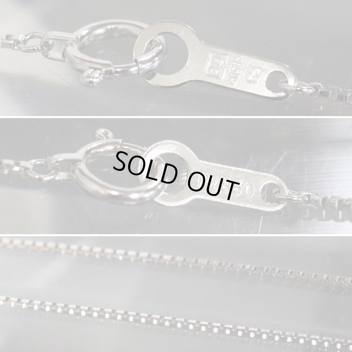 画像8: Pt900/850ダイヤモンドネックレス D0.547 3.2g 鑑定書 (8)