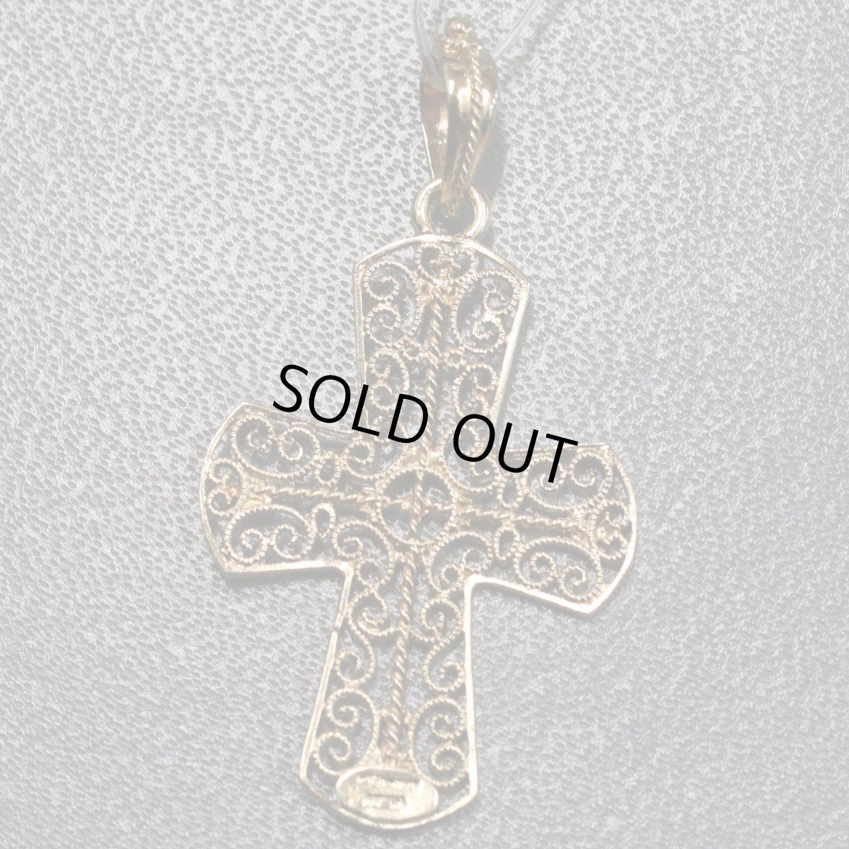 画像4: 750ペンダントトップ 2.8g クロスモチーフ (4)