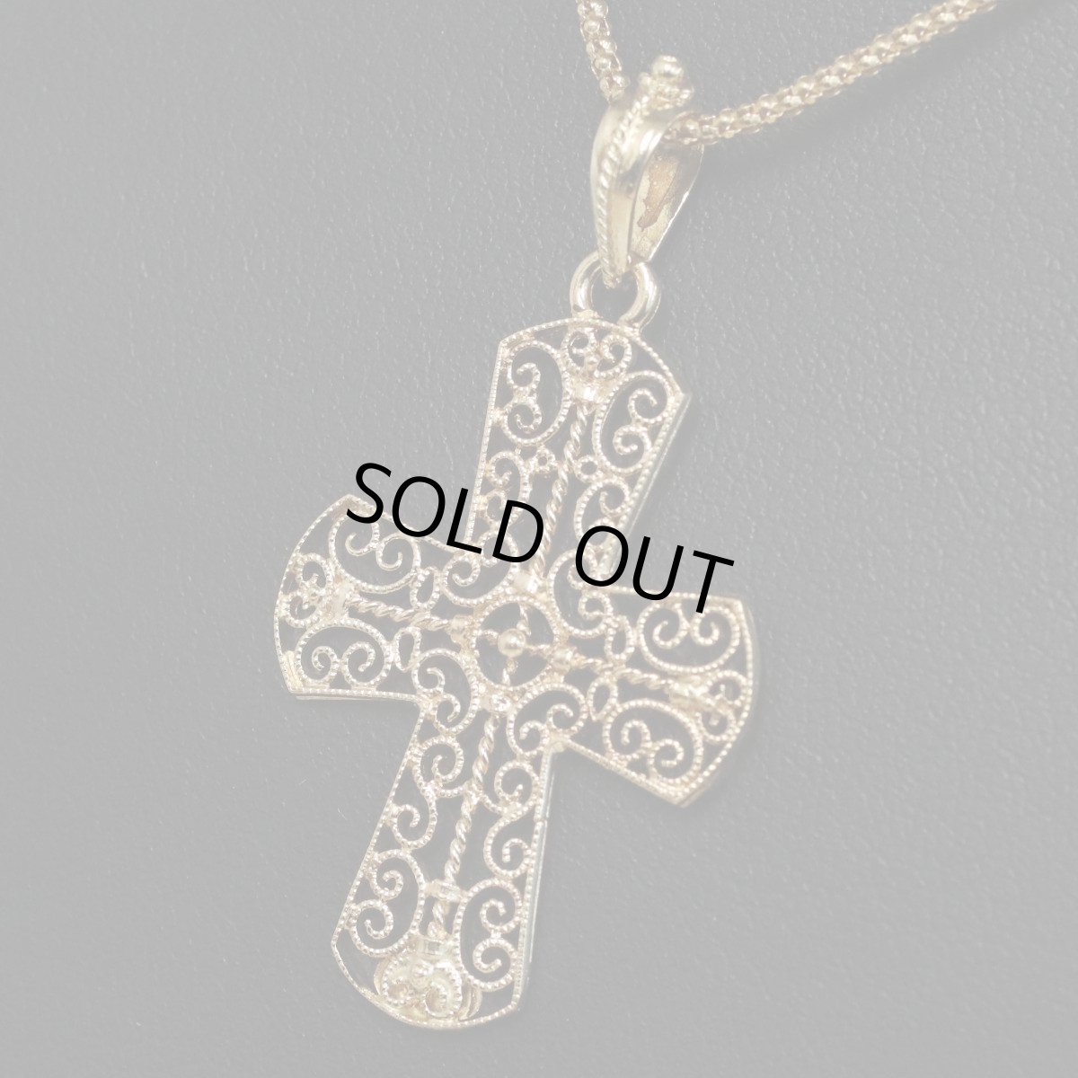 画像8: 750ペンダントトップ 2.8g クロスモチーフ (8)