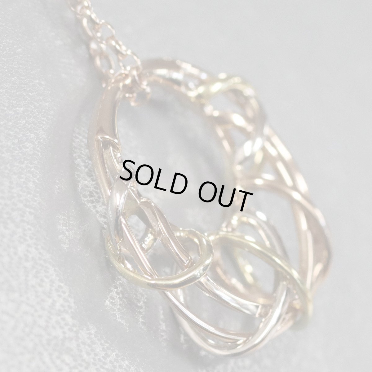 画像2: 田中貴金属 K18(YG/PG)/Pt950ペンダント 7.0ｇ (2)