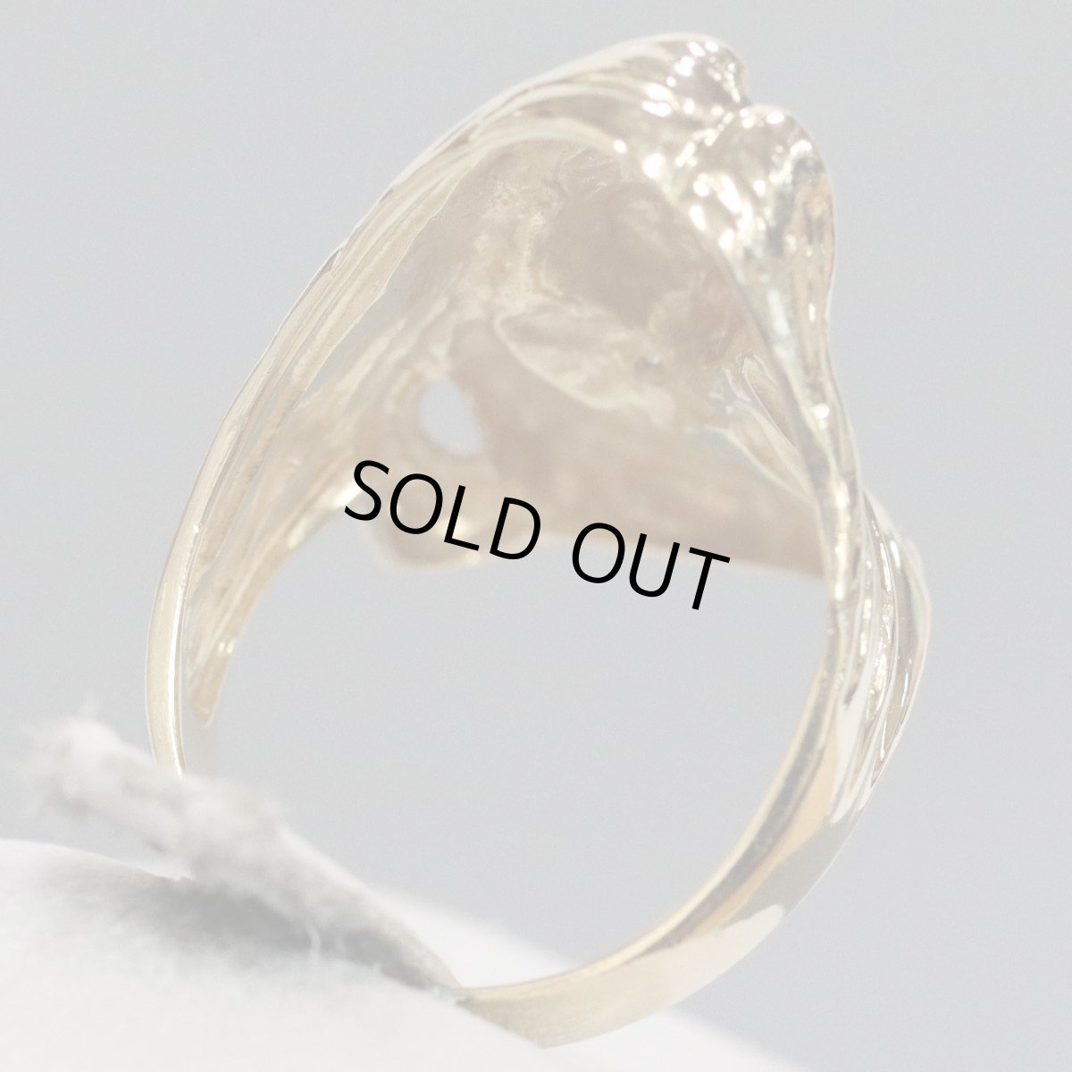 画像5: K18リング 5.9g #11 女性モチーフ (5)