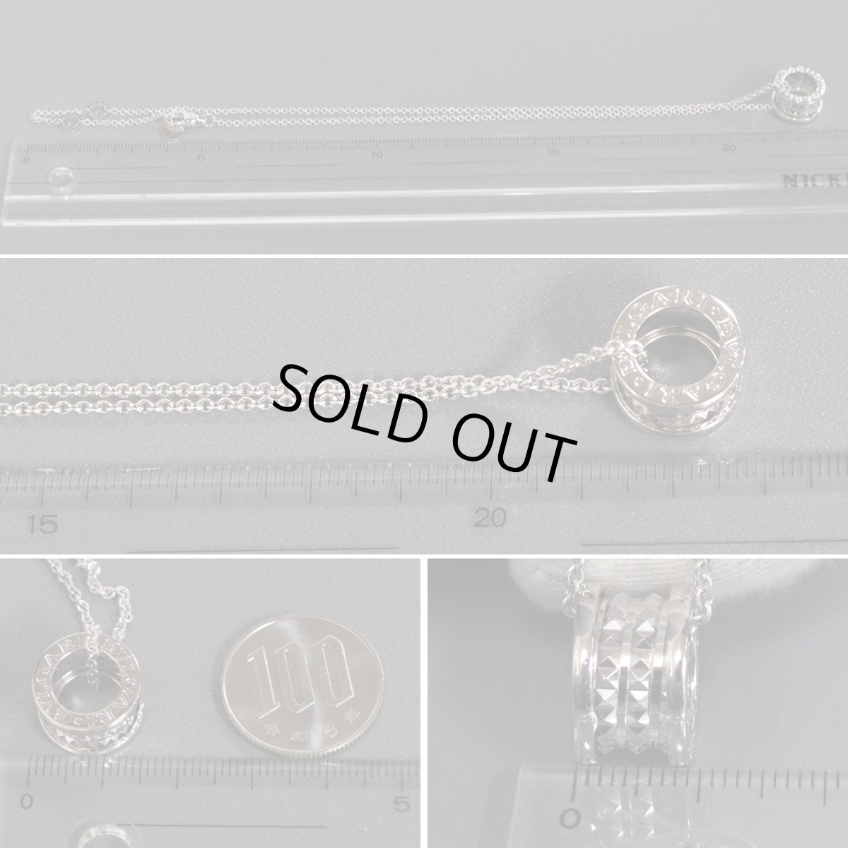 画像8: SV925ビー・ゼロワンペンダント 10.3g 箱 冊子 (8)