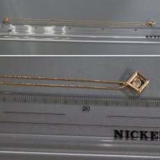 画像9: K18PGブラウンダイヤモンドペンダント D0.40 2.7g (9)