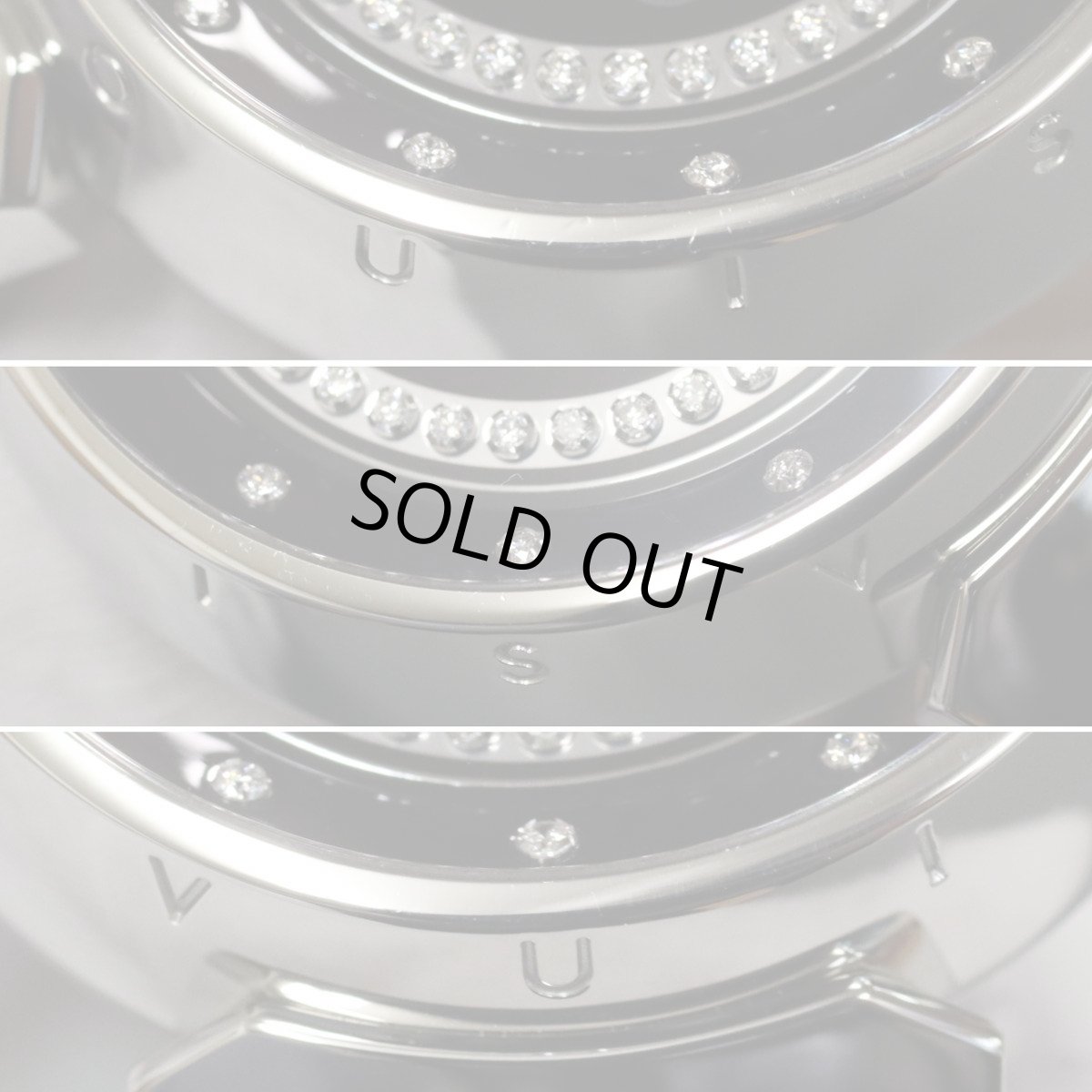 画像3: ルイヴィトン タンブール ディスク アマラント ディアモンMM(Q1319) (3)