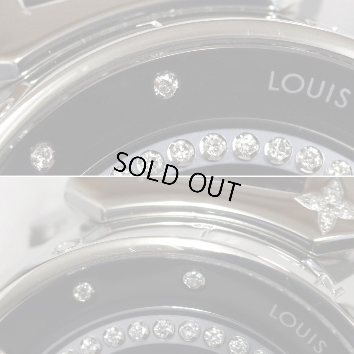 画像4: ルイヴィトン タンブール ディスク アマラント ディアモンMM(Q1319) (4)