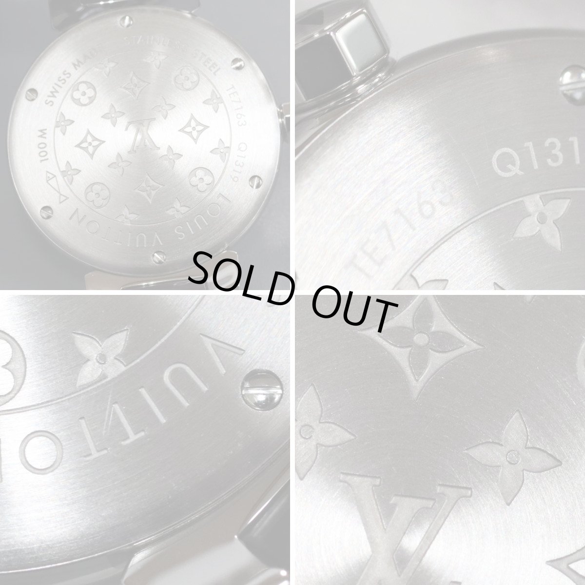 画像8: ルイヴィトン タンブール ディスク アマラント ディアモンMM(Q1319) (8)