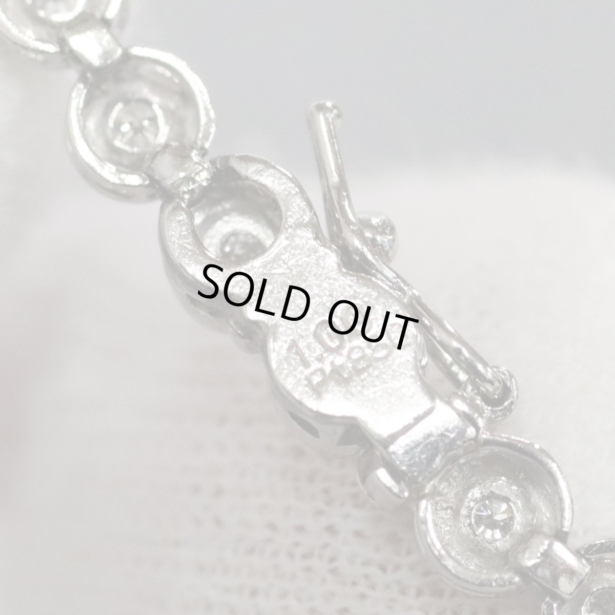 画像6: Pt850ダイヤモンドテニスブレスレット D1.00 8.8g (6)