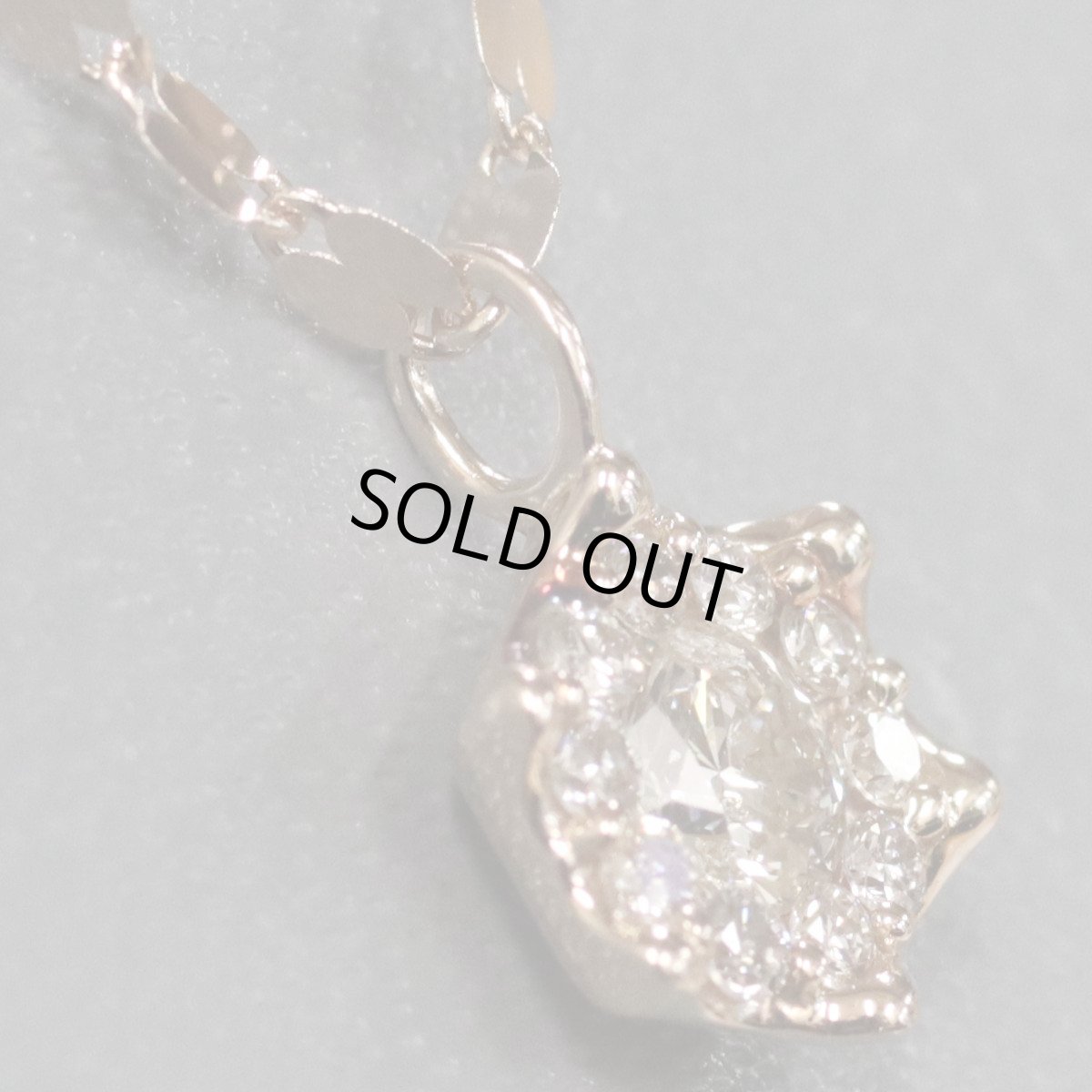 画像3: K18PGダイヤモンドペンダント D0.31 3.4g (3)