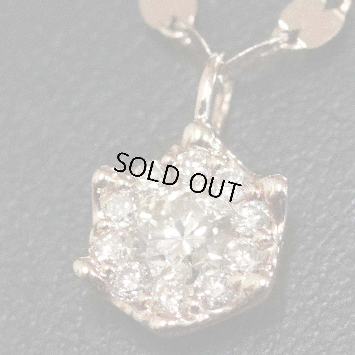 画像6: K18PGダイヤモンドペンダント D0.31 3.4g (6)